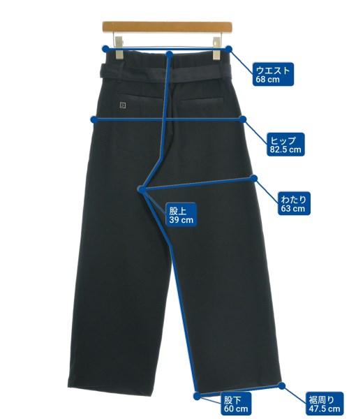 NAKAGAMI（ナカガミ）スラックス 黒 サイズ:1(S位) レディース/2200640253011