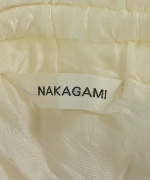 NAKAGAMI（ナカガミ）ロング・マキシ丈スカート 白 サイズ:1(S位) レディース/2200705958080