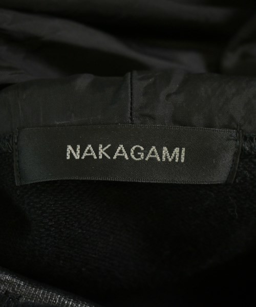 NAKAGAMI（ナカガミ）パーカー 黒 サイズ:1(S位) レディース/2200709844136