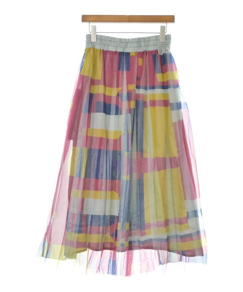 NAKAGAMI(ナカガミ)ロング・マキシ丈スカート 赤 サイズ:2(M位)/2200642630094