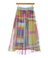 NAKAGAMI（ナカガミ）ロング・マキシ丈スカート 赤 サイズ:2(M位) レディース/2200642630094