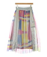 NAKAGAMI（ナカガミ）ロング・マキシ丈スカート 赤 サイズ:2(M位) レディース/2200642630094