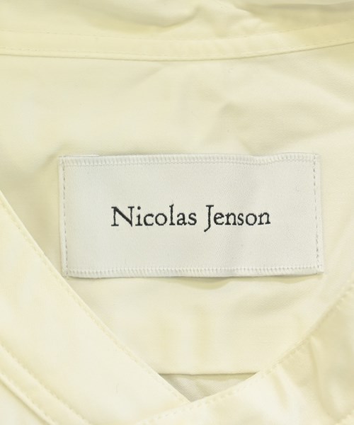 Nicolas Jenson（ニコラジェンソン）カジュアルシャツ 白 サイズ:MS メンズ/2200703335029