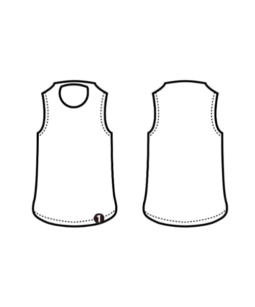 ORIMI（オリミ）タンクトップ 白 サイズ:1(S位) メンズ/2200672856037