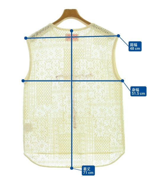 ORIMI（オリミ）タンクトップ 白 サイズ:1(S位) メンズ/2200672856037