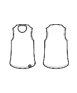 ORIMI（オリミ）タンクトップ 白 サイズ:1(S位) メンズ/2200672856037