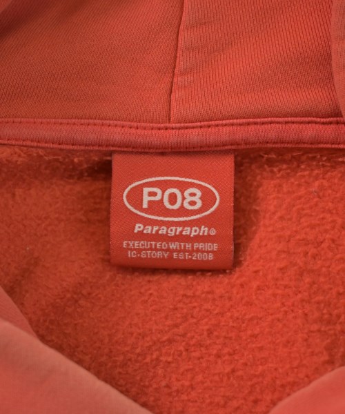 PARAGRAPHE（パラグラフ）パーカー 赤 サイズ:2(M位) メンズ/2200625103010