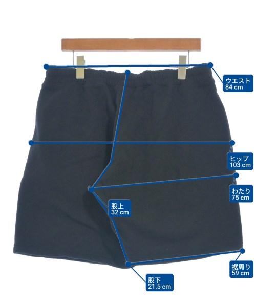 Positive Message（ポジティブメッセージ）ショートパンツ 黒 サイズ:XL メンズ/2200712254090