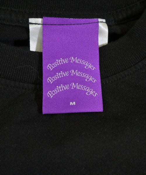 Positive Message（ポジティブメッセージ）Tシャツ・カットソー 黒 サイズ:M メンズ/2200722573143