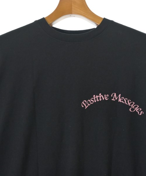 Positive Message（ポジティブメッセージ）Tシャツ・カットソー 黒 サイズ:M メンズ/2200722573143