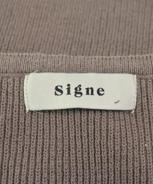 signe（シグネ）ベスト 茶 サイズ:S レディース/2200665938078