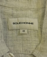 SOLID HOMME（ソリッドオム）カジュアルシャツ グレー サイズ:48(L位) メンズ/2200608765037