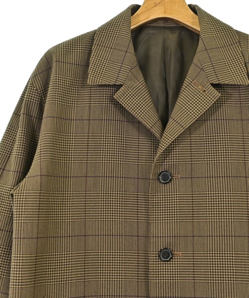 SOLID HOMME（ソリッドオム）チェスターコート 茶 サイズ:50(XL位) メンズ/2200714460024