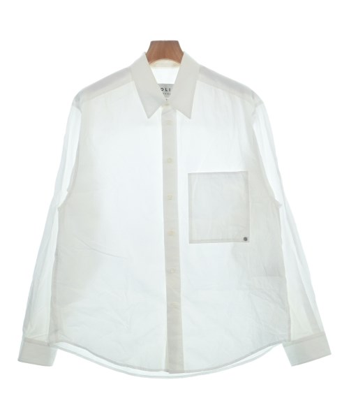 SOLID HOMME(ソリッドオム)カジュアルシャツ 白 サイズ:44(S位)/2200640359157