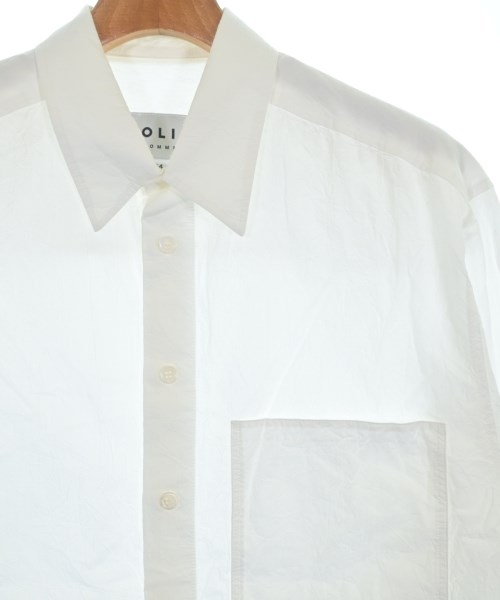 SOLID HOMME（ソリッドオム）カジュアルシャツ 白 サイズ:44(S位) メンズ/2200640359157