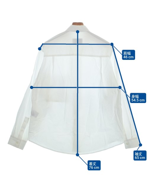 SOLID HOMME（ソリッドオム）カジュアルシャツ 白 サイズ:44(S位) メンズ/2200640359157