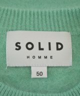 SOLID HOMME（ソリッドオム）ニット・セーター 緑 サイズ:50(XL位) メンズ/2200665795053