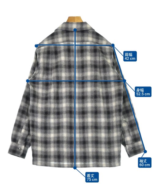 subculture（サブカルチャー）カジュアルシャツ グレー サイズ:1(S位) メンズ/2200627160011