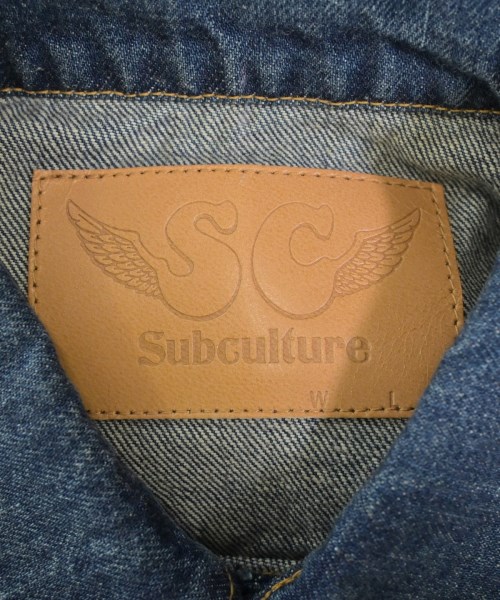subculture（サブカルチャー）デニムジャケット 紺 サイズ:1(S位) メンズ/2200612716049