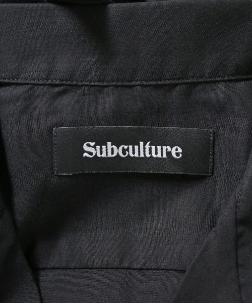 subculture（サブカルチャー）カジュアルシャツ 黒 サイズ:2(M位) メンズ/2200713231038