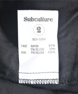 subculture（サブカルチャー）カジュアルシャツ 黒 サイズ:2(M位) メンズ/2200713231038