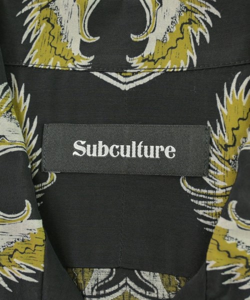 subculture（サブカルチャー）カジュアルシャツ 黒 サイズ:3(L位) メンズ/2200713231052