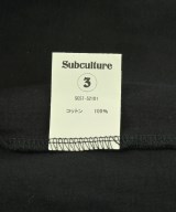 subculture（サブカルチャー）Tシャツ・カットソー 黒 サイズ:3(L位) メンズ/2200720915013