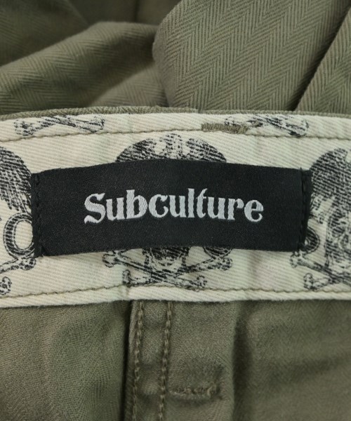 subculture（サブカルチャー）チノパン カーキ サイズ:1(S位) メンズ/2200725944032