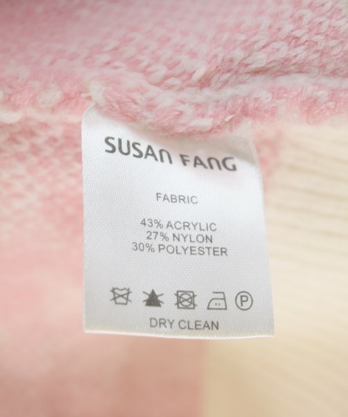 SUSAN FANG（スーザンファング）ベスト ピンク サイズ:XS/S レディース/2200714497037