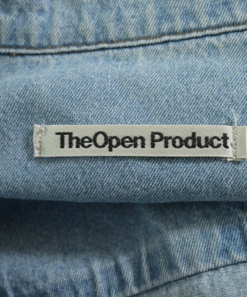 The Open Product（ザオープンプロダクト）カジュアルシャツ 青 サイズ:ONE レディース/2200631896029
