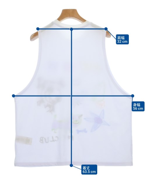 The Open Product（ザオープンプロダクト）ノースリーブ 白 サイズ:2(M位) レディース/2200624698081