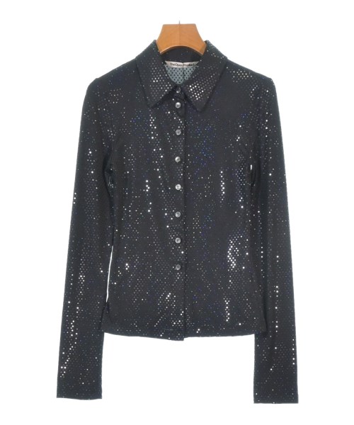 The Open Product(ザオープンプロダクト)カジュアルシャツ 黒 サイズ:1(S位)/2200669694062