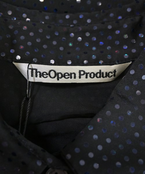 The Open Product（ザオープンプロダクト）カジュアルシャツ 黒 サイズ:1(S位) レディース/2200669694062