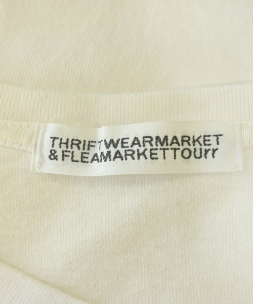 THRIFT WEAR MARKET & FLEAMARTKET TOUrr（スリフトウェアマーケットアンドフリーマーケットツアー）Tシャツ・カットソー 白 サイズ:M メンズ/2200697165046