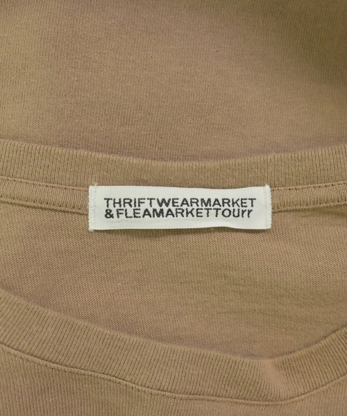 THRIFT WEAR MARKET & FLEAMARTKET TOUrr（スリフトウェアマーケットアンドフリーマーケットツアー）Tシャツ・カットソー 茶 サイズ:M メンズ/2200721214610