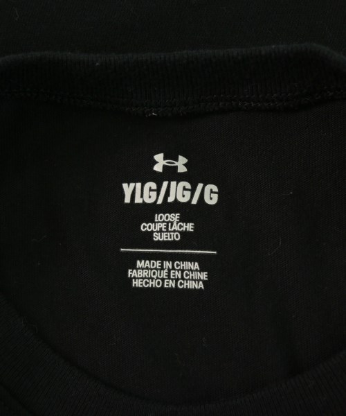 UNDER ARMOUR（アンダーアーマー）Tシャツ・カットソー 黒 サイズ:150(13T-14T) キッズ/2200632181483