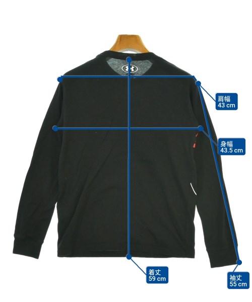 UNDER ARMOUR（アンダーアーマー）Tシャツ・カットソー 黒 サイズ:150(13T-14T) キッズ/2200632181483