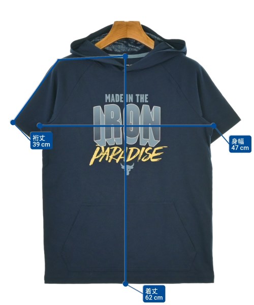 UNDER ARMOUR（アンダーアーマー）Tシャツ・カットソー 紺 サイズ:160cm キッズ/2200645205145