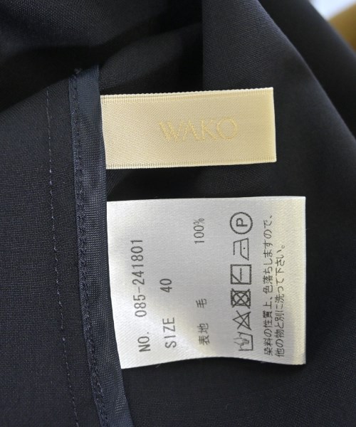 WAKO（ワコ）ベスト 紺 サイズ:40(M位) レディース/2200670406036