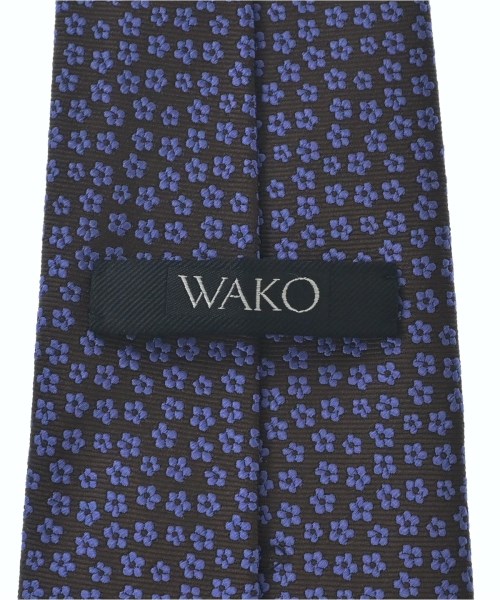 WAKO（ワコ）ネクタイ 紫 サイズ:- メンズ/2200722881071