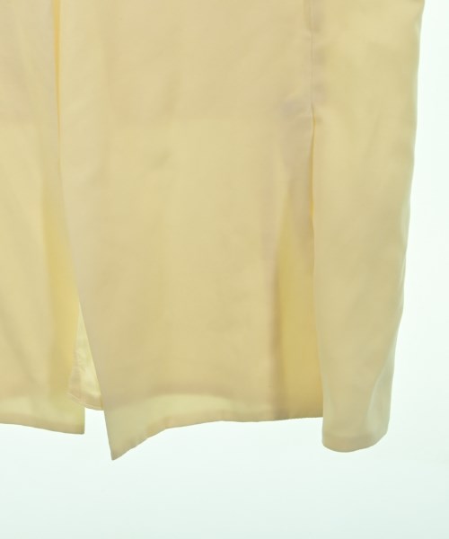 ZOE（ゾーイ）ノーカラージャケット 黄 サイズ:F レディース/2200636782372