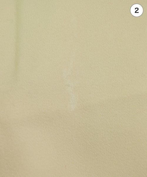 ZOE（ゾーイ）ノーカラージャケット 黄 サイズ:F レディース/2200636782372