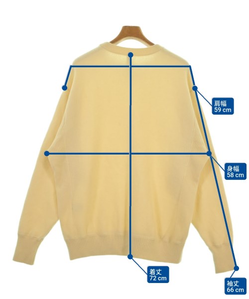 ﾊﾗﾀﾞﾏﾆｱ（ハラダマニア）ニット・セーター 白 サイズ:L メンズ/2200617468066