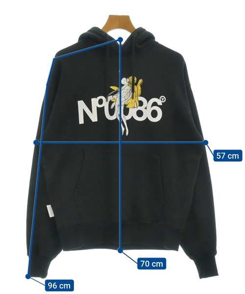 Aitor Throup's theDSA（アイタースロープザディーエスエー）パーカー 黒 サイズ:M メンズ/2200459903039