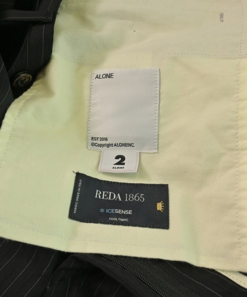 ALONE（アローン）スラックス 黒 サイズ:2(M位) メンズ/2200621608045