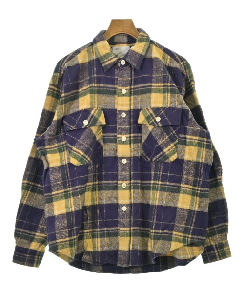 ALONE(アローン)カジュアルシャツ 黄 サイズ:2(M位)/2200678295038