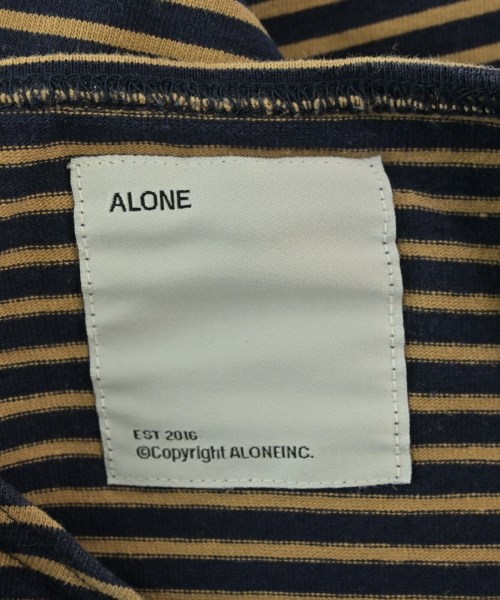 ALONE（アローン）Tシャツ・カットソー 紺 サイズ:4(XL位) メンズ/2200678295045
