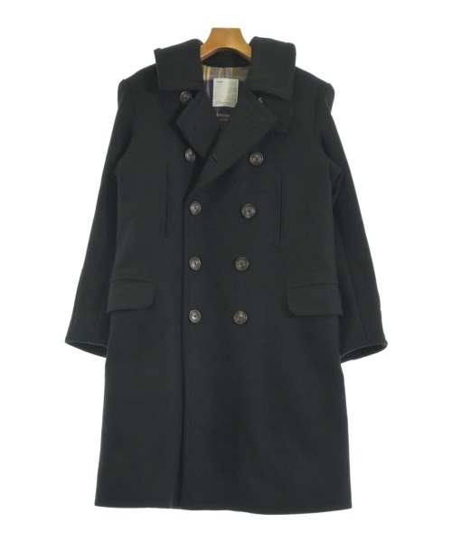 ALONE(アローン)ピーコート 黒 サイズ:2(M位)/2200646684024