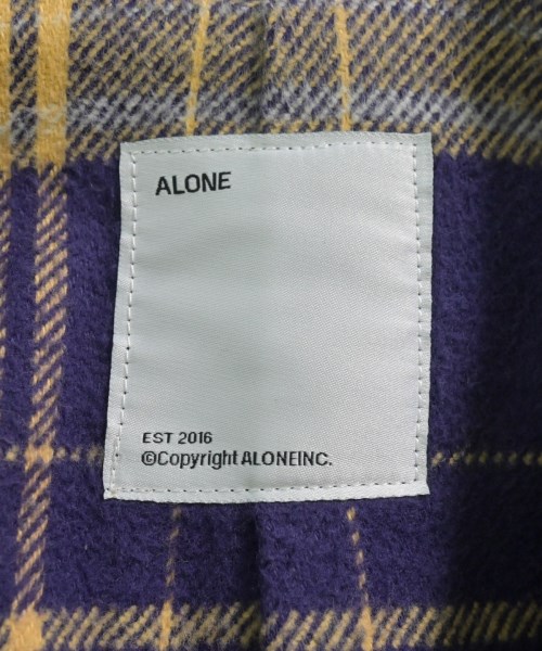 ALONE（アローン）ピーコート 黒 サイズ:2(M位) メンズ/2200646684024