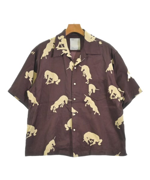 ALONE(アローン)カジュアルシャツ 赤 サイズ:3(L位)/2200646684031